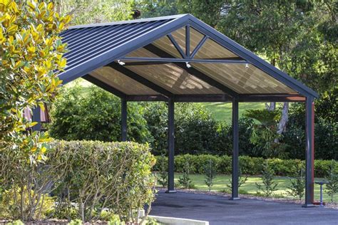 prefab galvanized steel carport